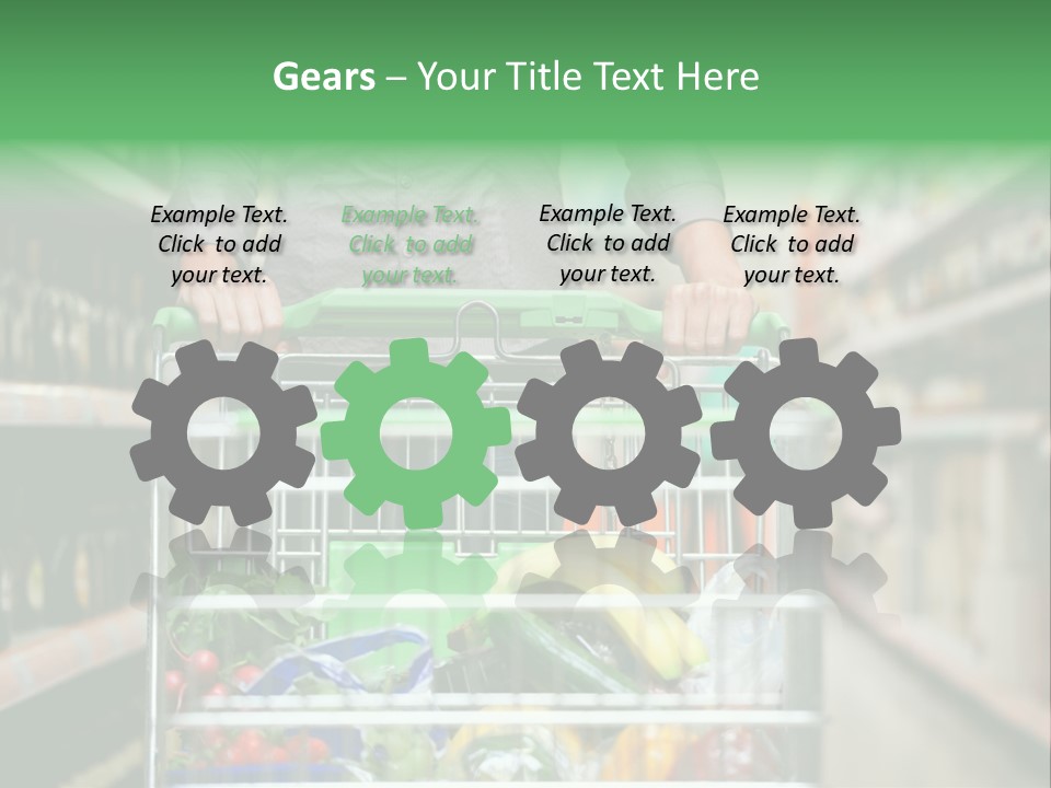 Vegetable Style Clothing PowerPoint Template