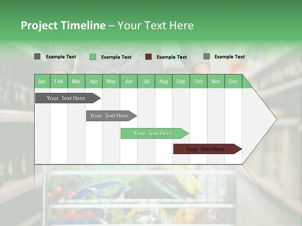 Vegetable Style Clothing PowerPoint Template