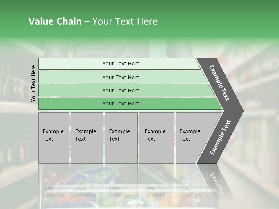 Vegetable Style Clothing PowerPoint Template