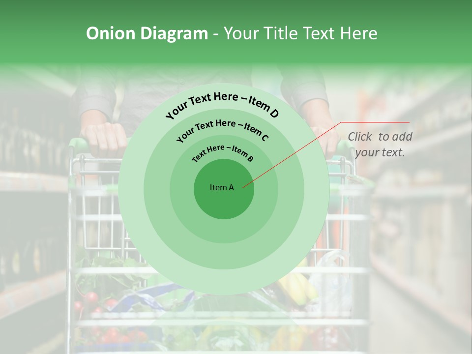 Vegetable Style Clothing PowerPoint Template