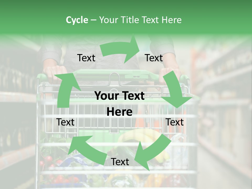 Vegetable Style Clothing PowerPoint Template