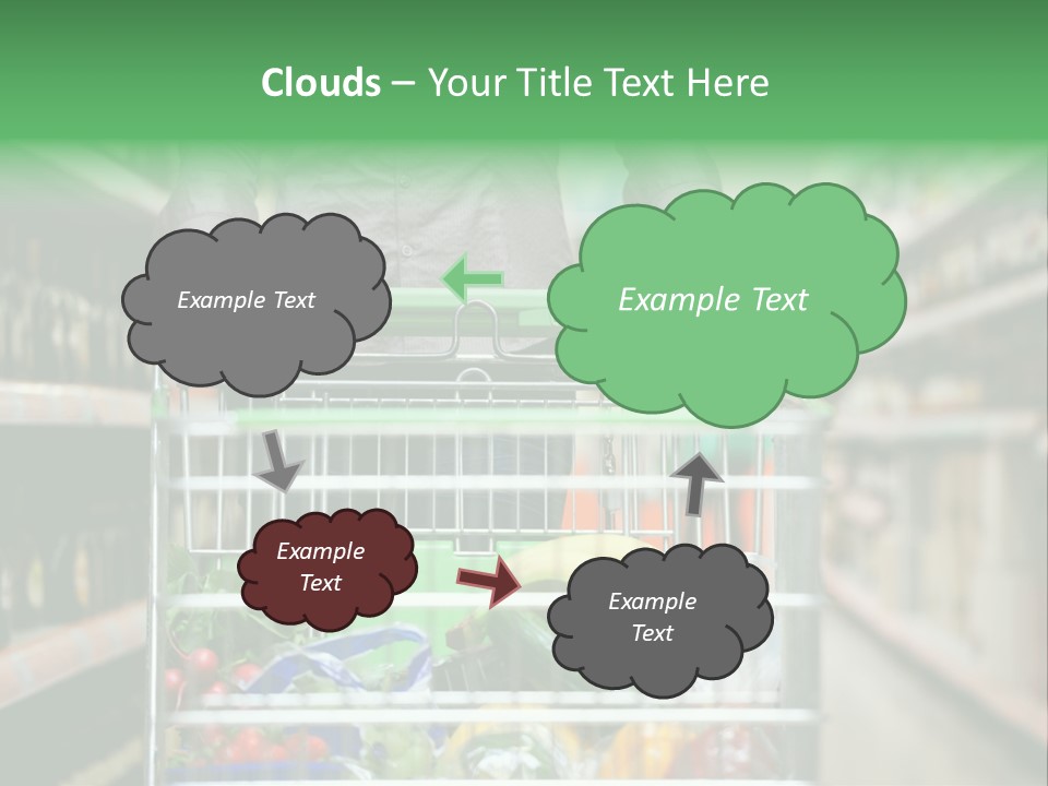Vegetable Style Clothing PowerPoint Template