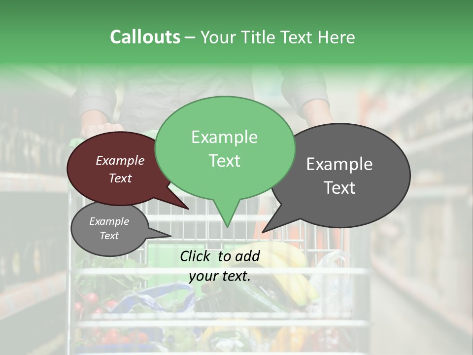 Vegetable Style Clothing PowerPoint Template