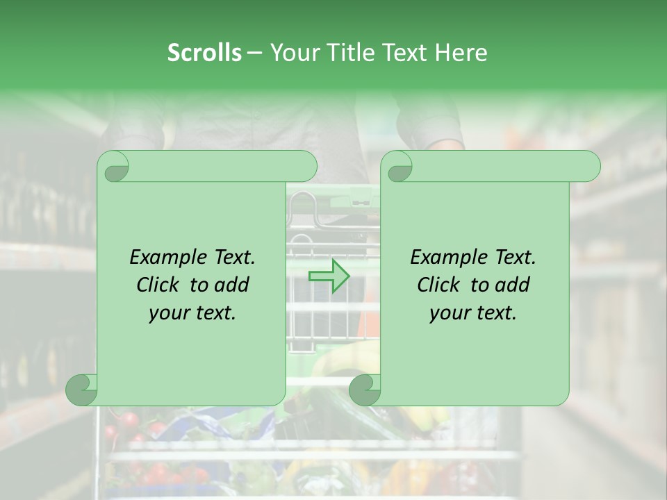 Vegetable Style Clothing PowerPoint Template