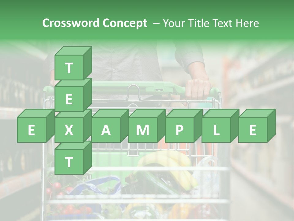 Vegetable Style Clothing PowerPoint Template