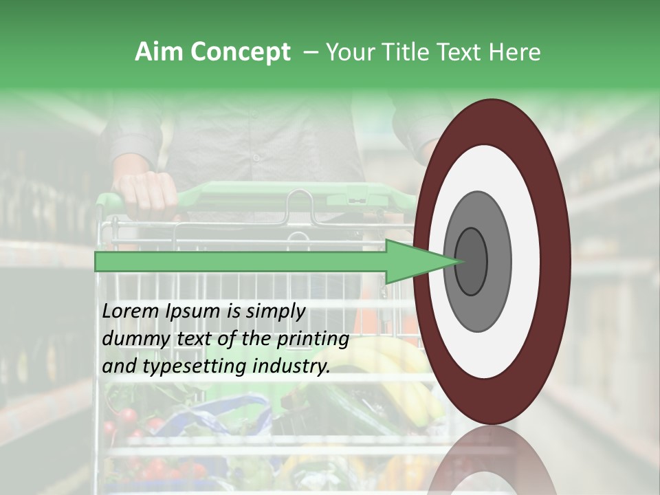 Vegetable Style Clothing PowerPoint Template