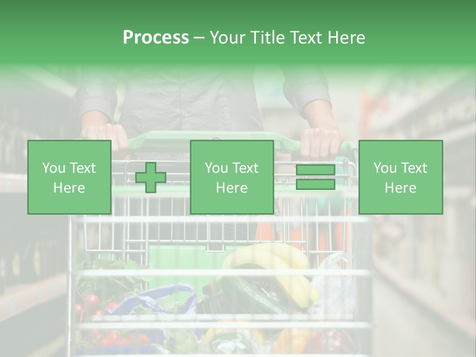 Vegetable Style Clothing PowerPoint Template