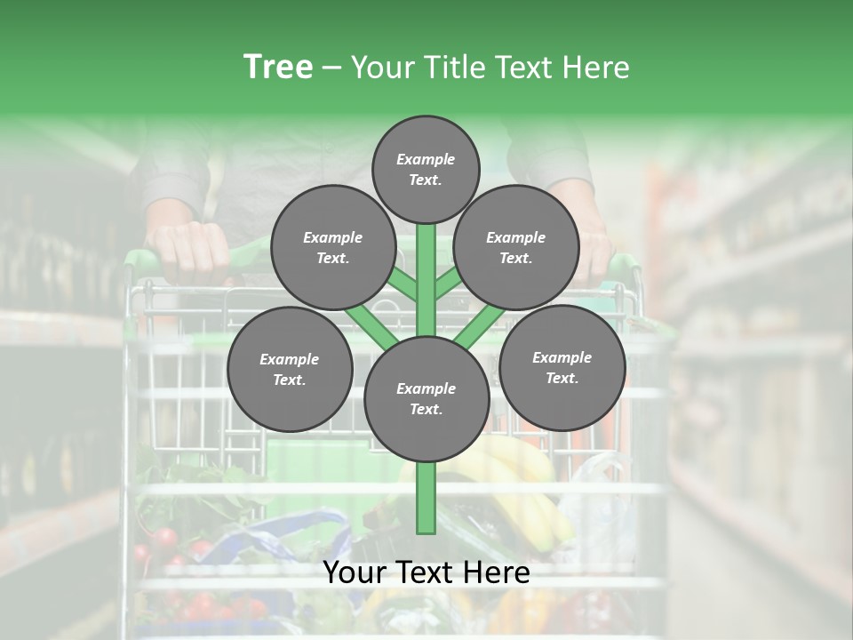 Vegetable Style Clothing PowerPoint Template