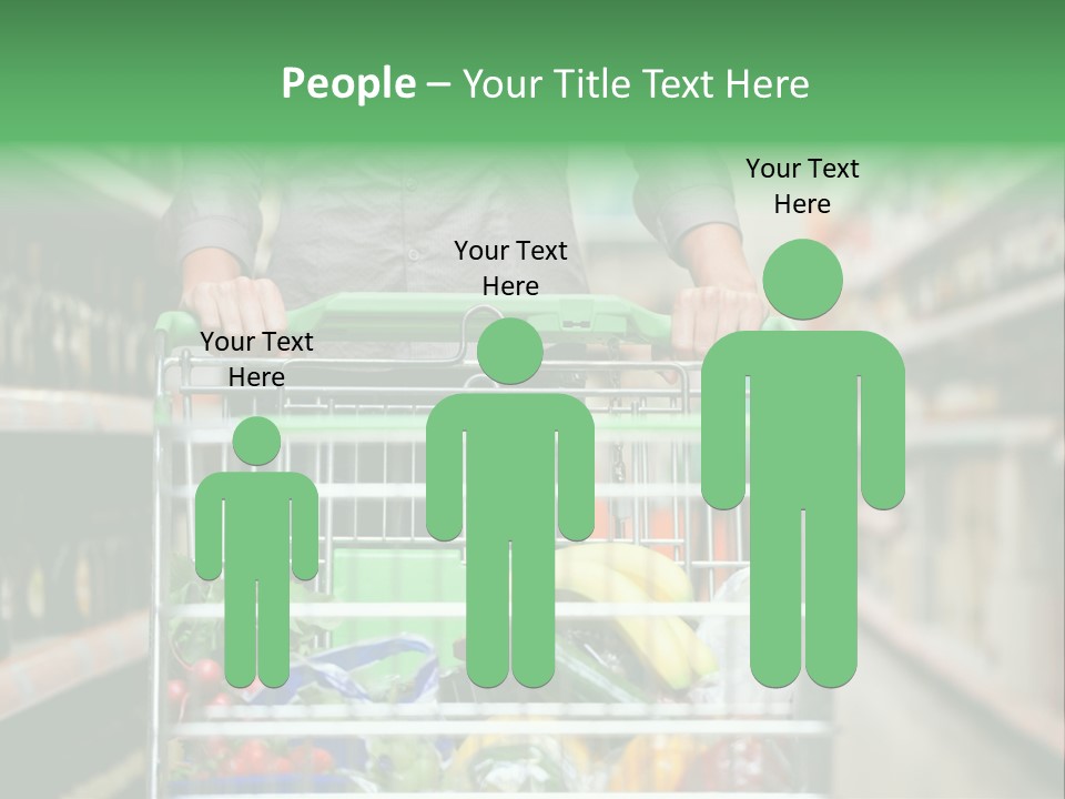 Vegetable Style Clothing PowerPoint Template