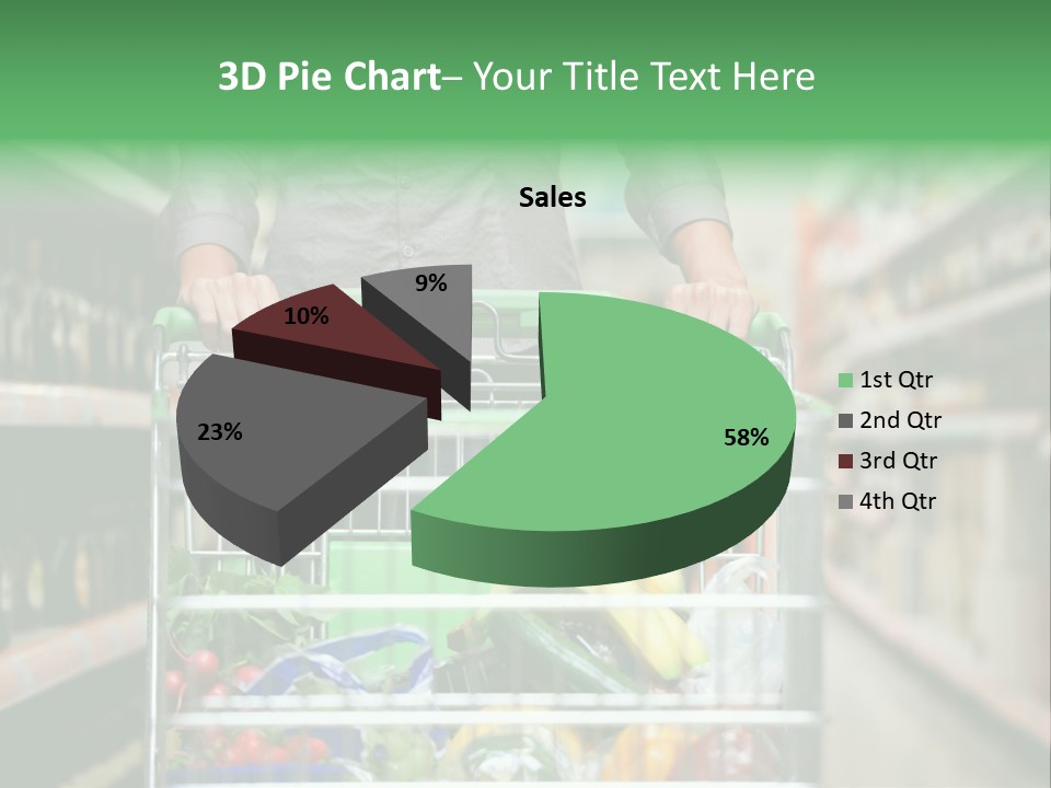Vegetable Style Clothing PowerPoint Template