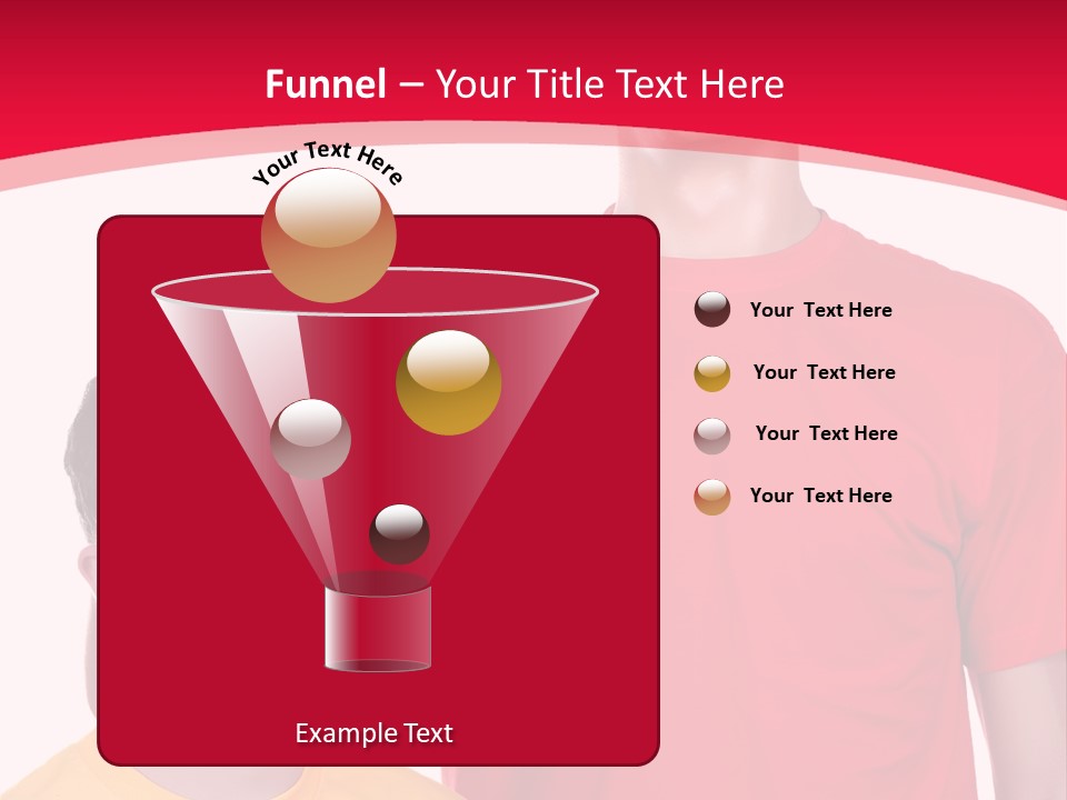 A Young Man Standing Next To A Young Man In A Red Shirt PowerPoint Template