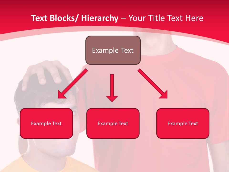 A Young Man Standing Next To A Young Man In A Red Shirt PowerPoint Template