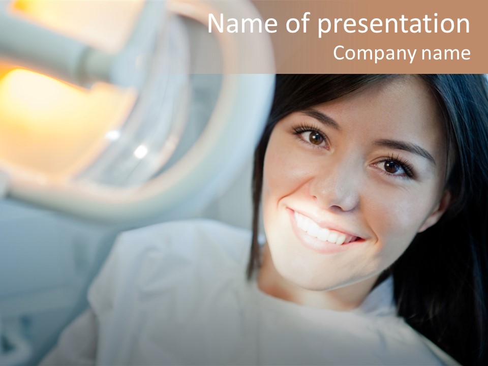 Tooth Practice Cheerful PowerPoint Template