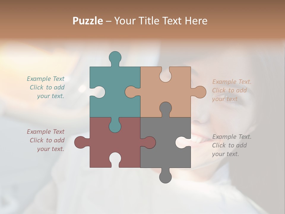 Tooth Practice Cheerful PowerPoint Template