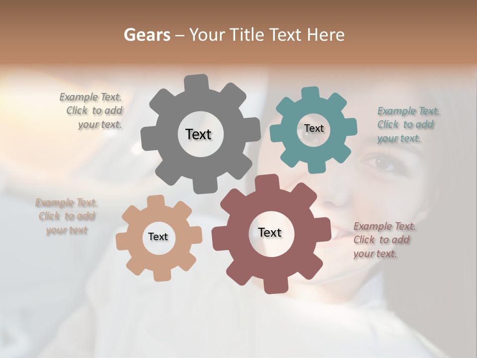 Tooth Practice Cheerful PowerPoint Template