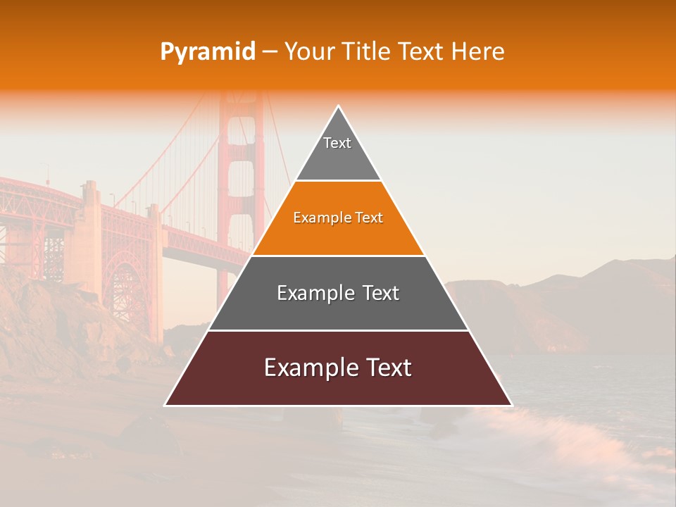 Golden Gate Sunset PowerPoint Template