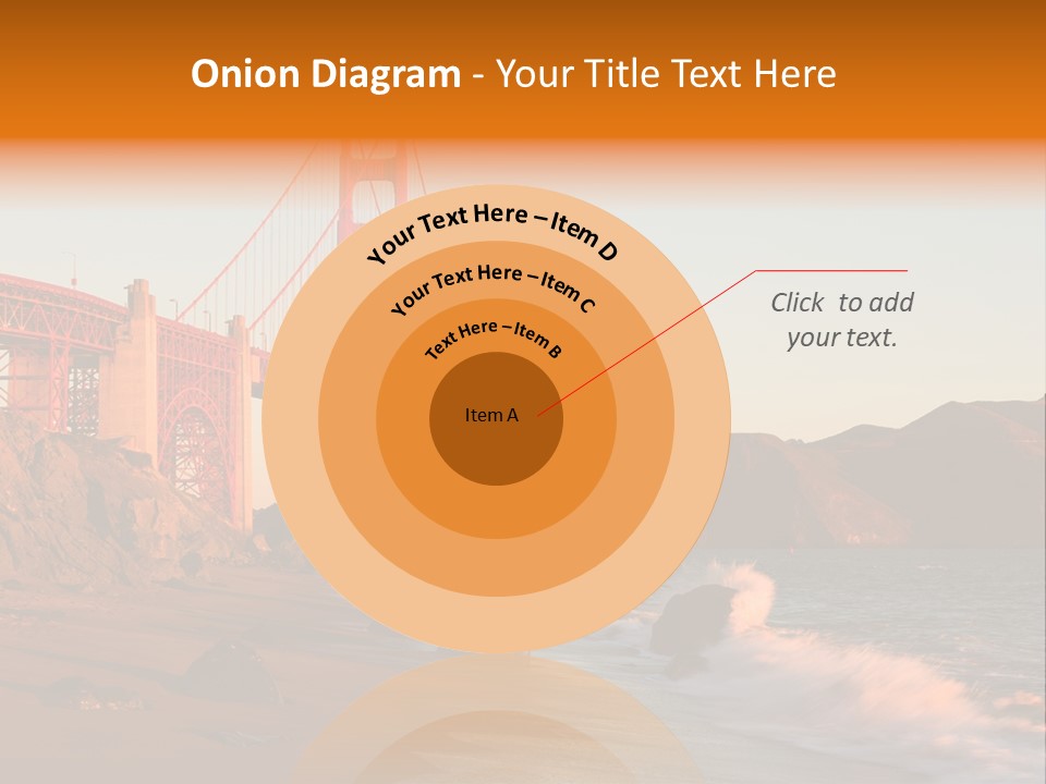 Golden Gate Sunset PowerPoint Template