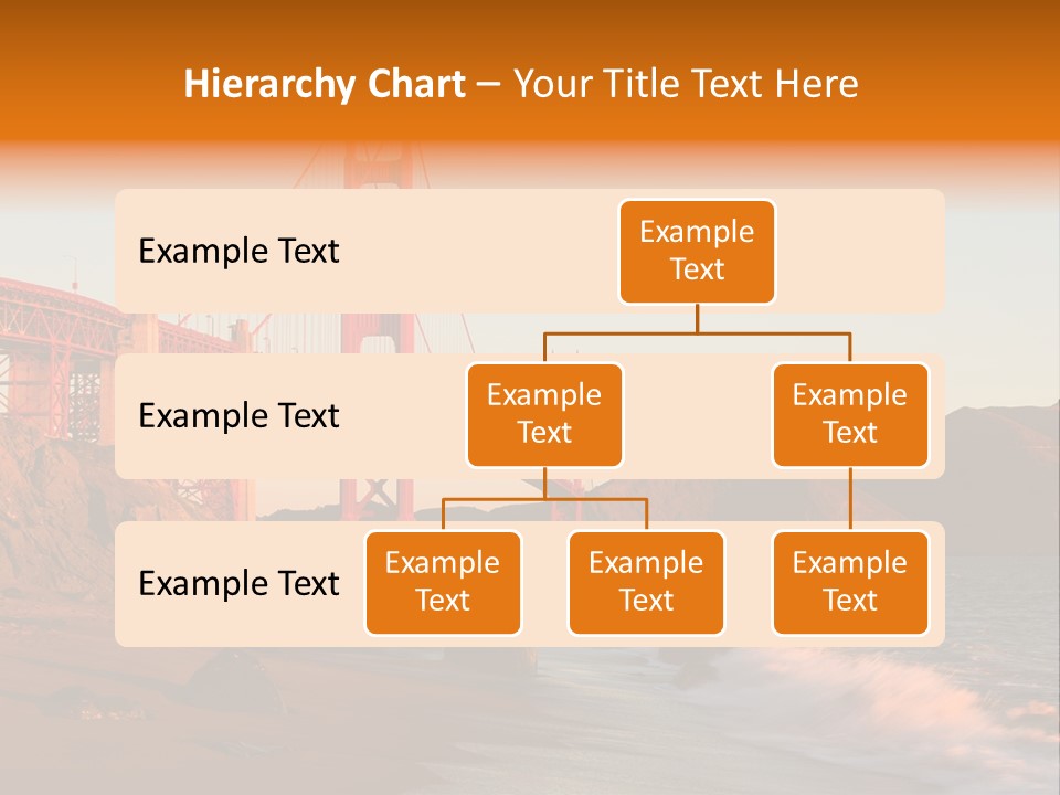 Golden Gate Sunset PowerPoint Template