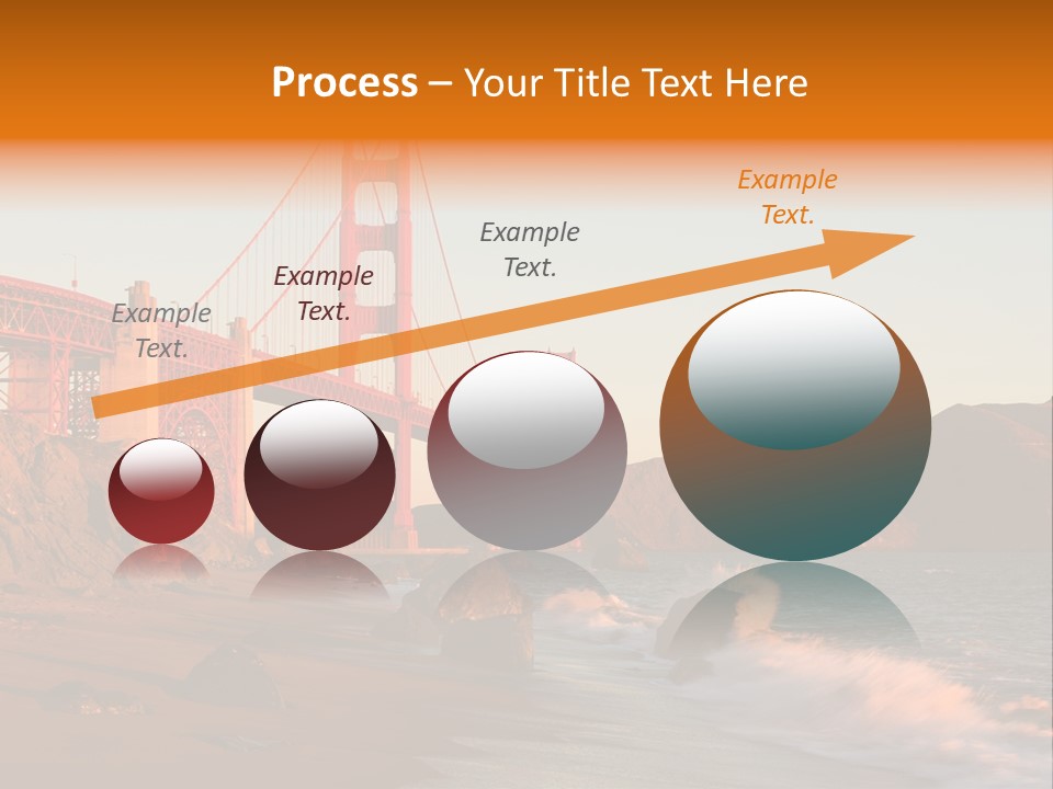 Golden Gate Sunset PowerPoint Template