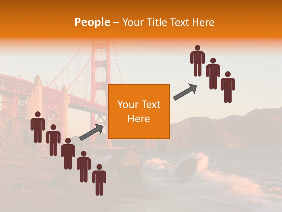 Golden Gate Sunset PowerPoint Template
