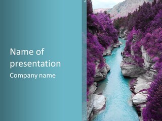 Natural Spring Imagine PowerPoint Template