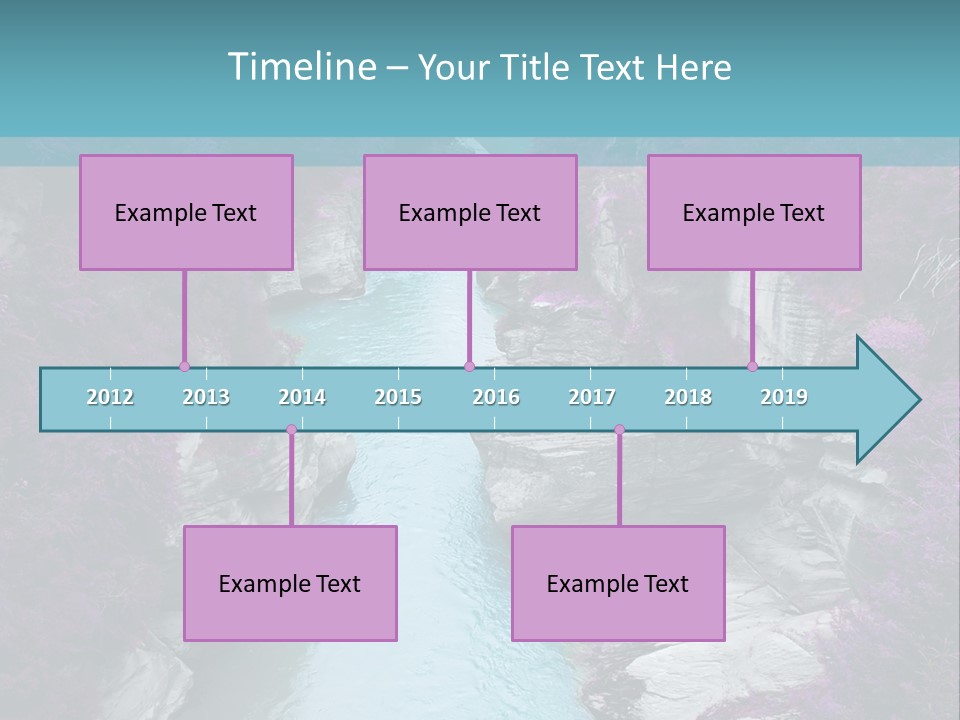 Natural Spring Imagine PowerPoint Template