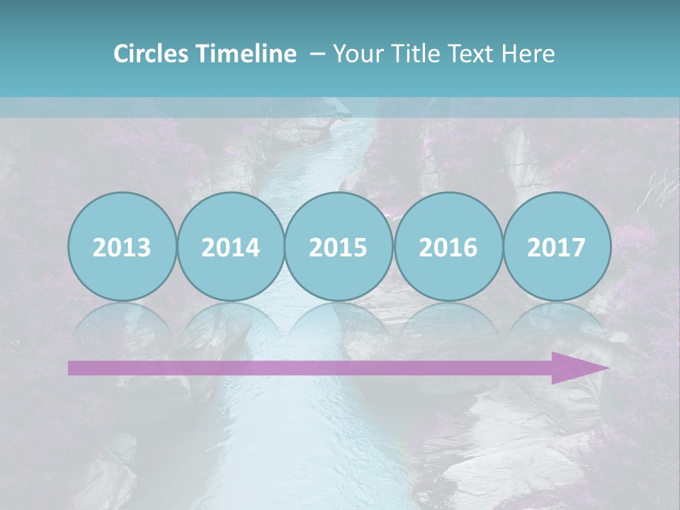 Natural Spring Imagine PowerPoint Template