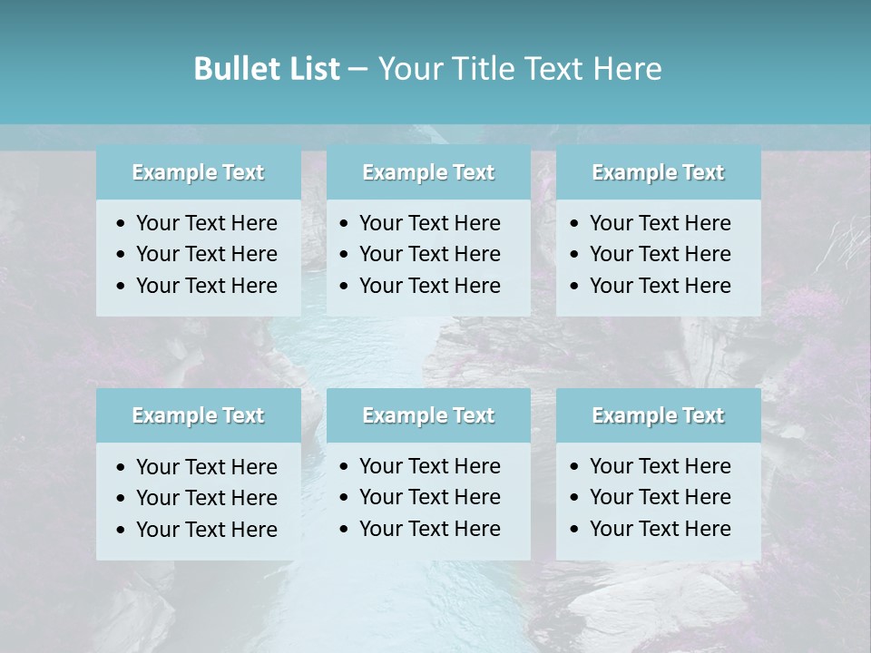 Natural Spring Imagine PowerPoint Template