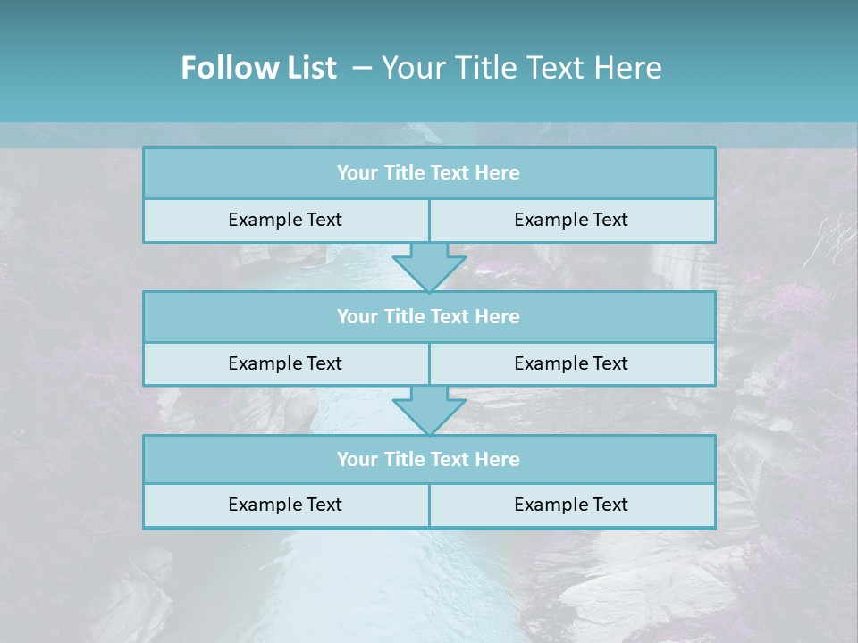 Natural Spring Imagine PowerPoint Template