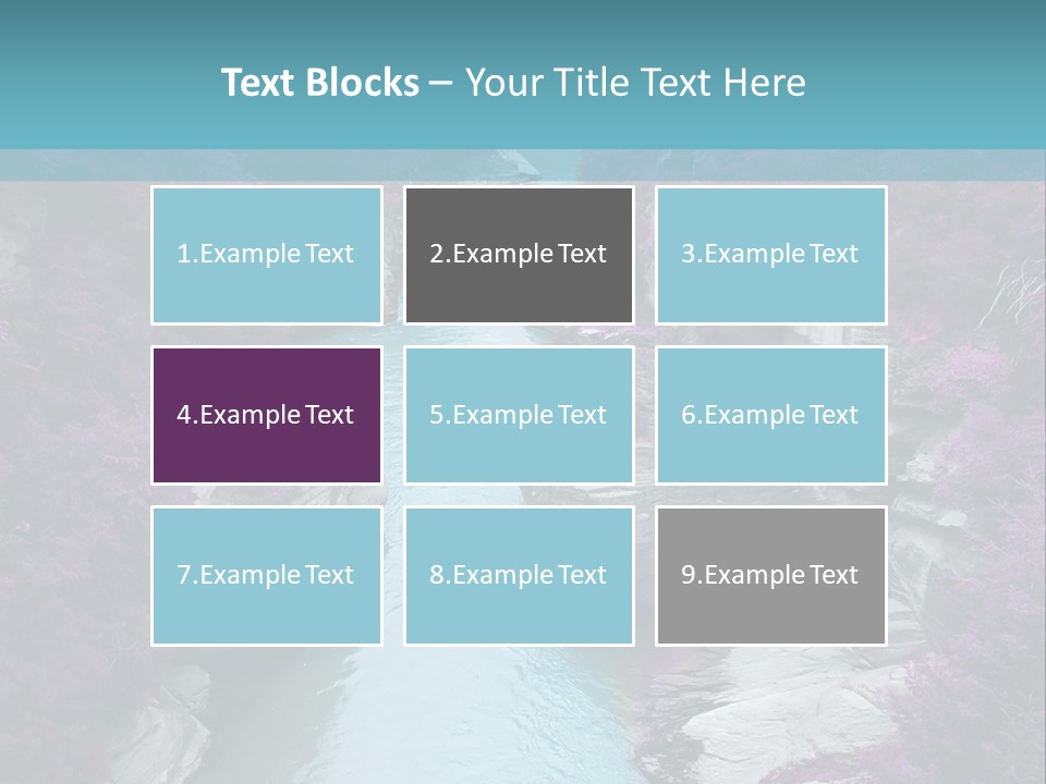 Natural Spring Imagine PowerPoint Template