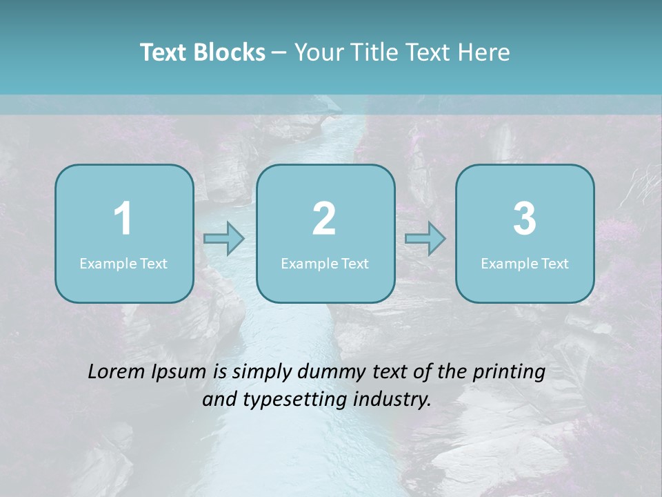 Natural Spring Imagine PowerPoint Template