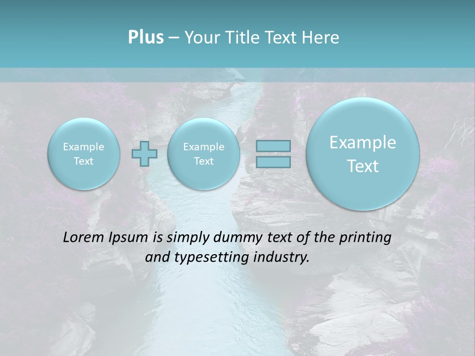 Natural Spring Imagine PowerPoint Template