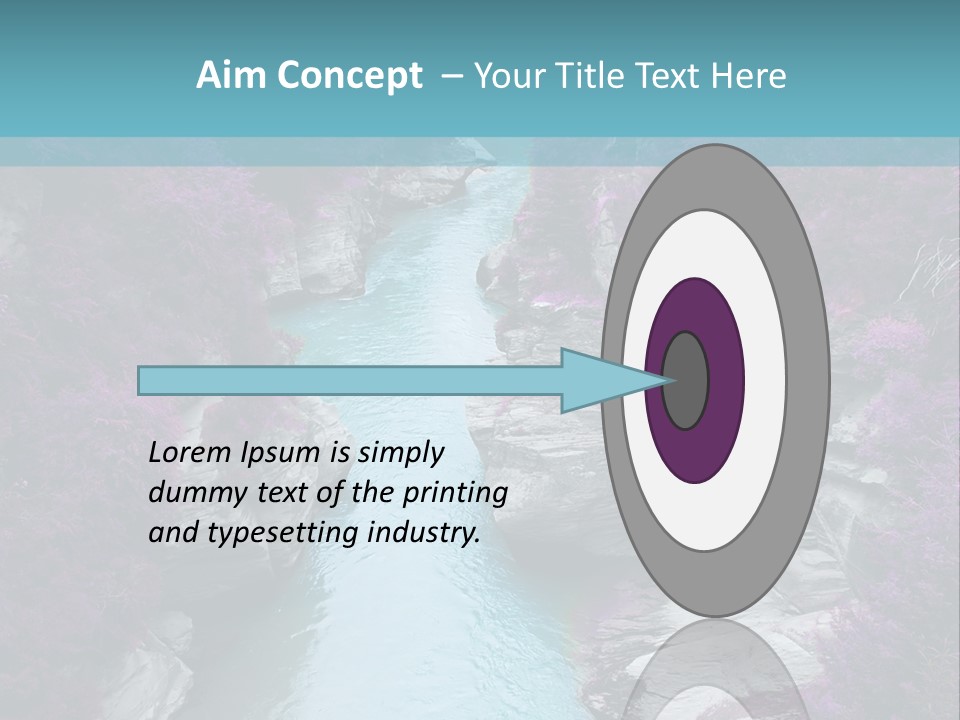 Natural Spring Imagine PowerPoint Template