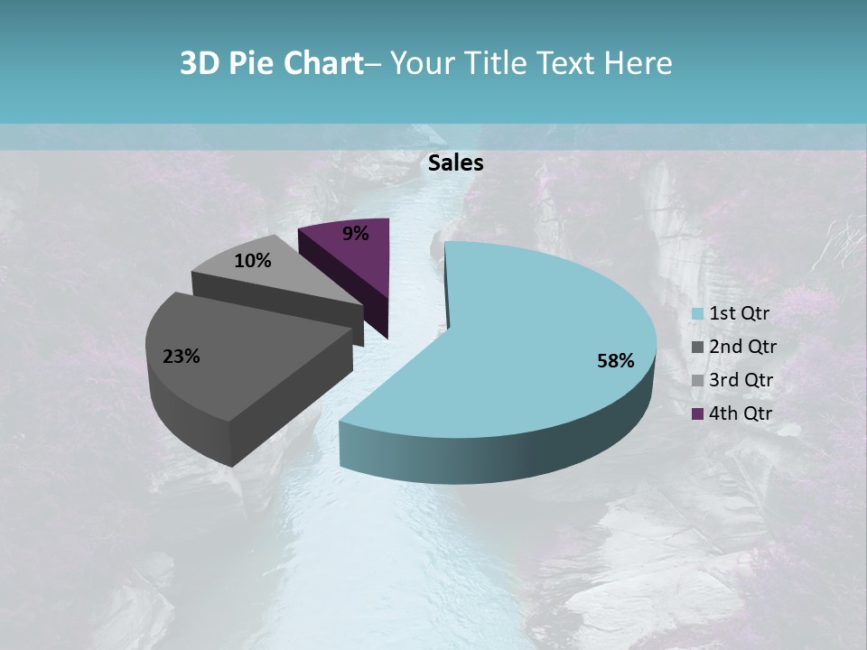 Natural Spring Imagine PowerPoint Template