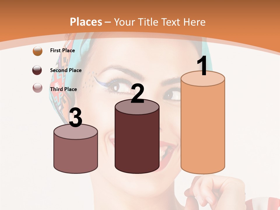 Red Cute Exhilaration PowerPoint Template