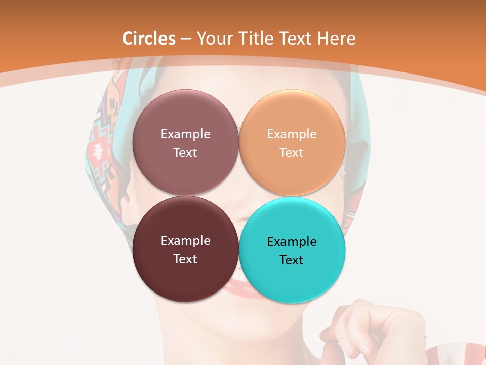 Red Cute Exhilaration PowerPoint Template