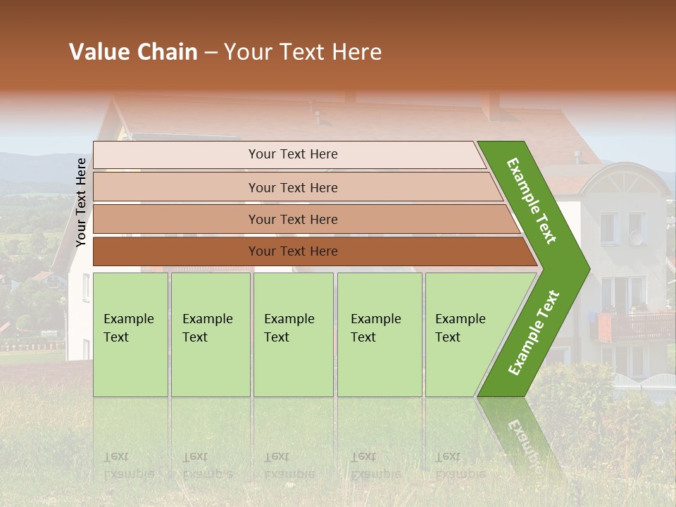 Portrait Mustache Boy PowerPoint Template