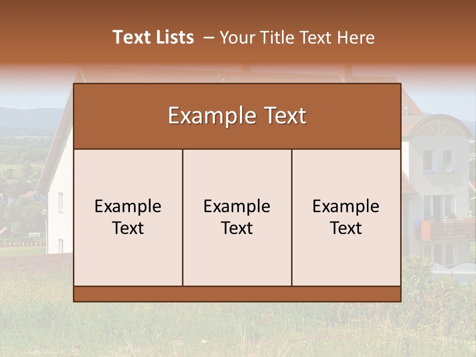 Portrait Mustache Boy PowerPoint Template