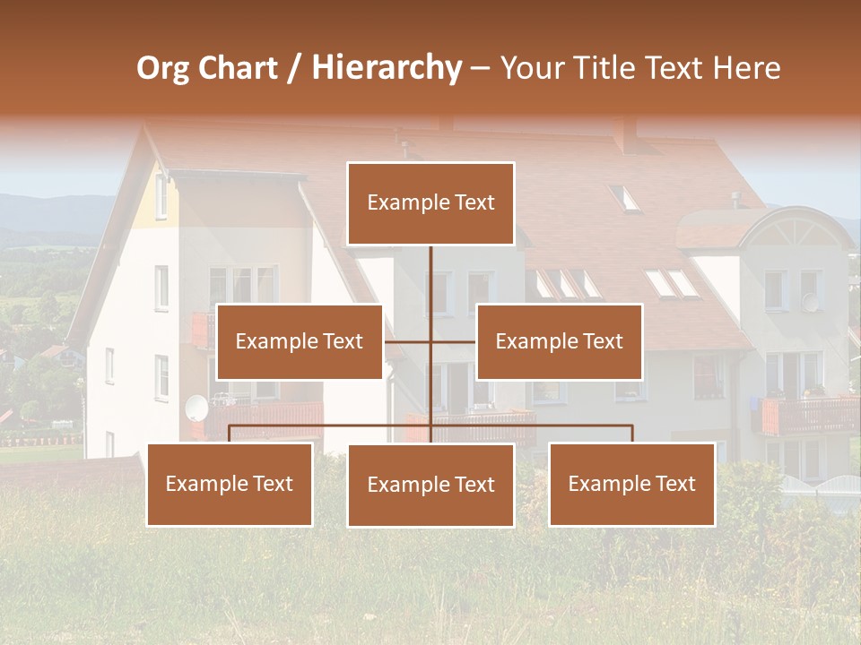 Portrait Mustache Boy PowerPoint Template