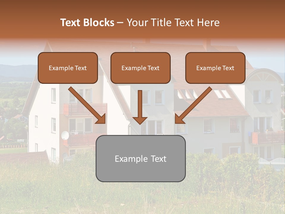Portrait Mustache Boy PowerPoint Template