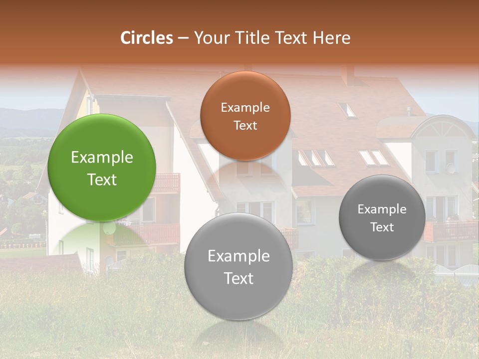 Portrait Mustache Boy PowerPoint Template