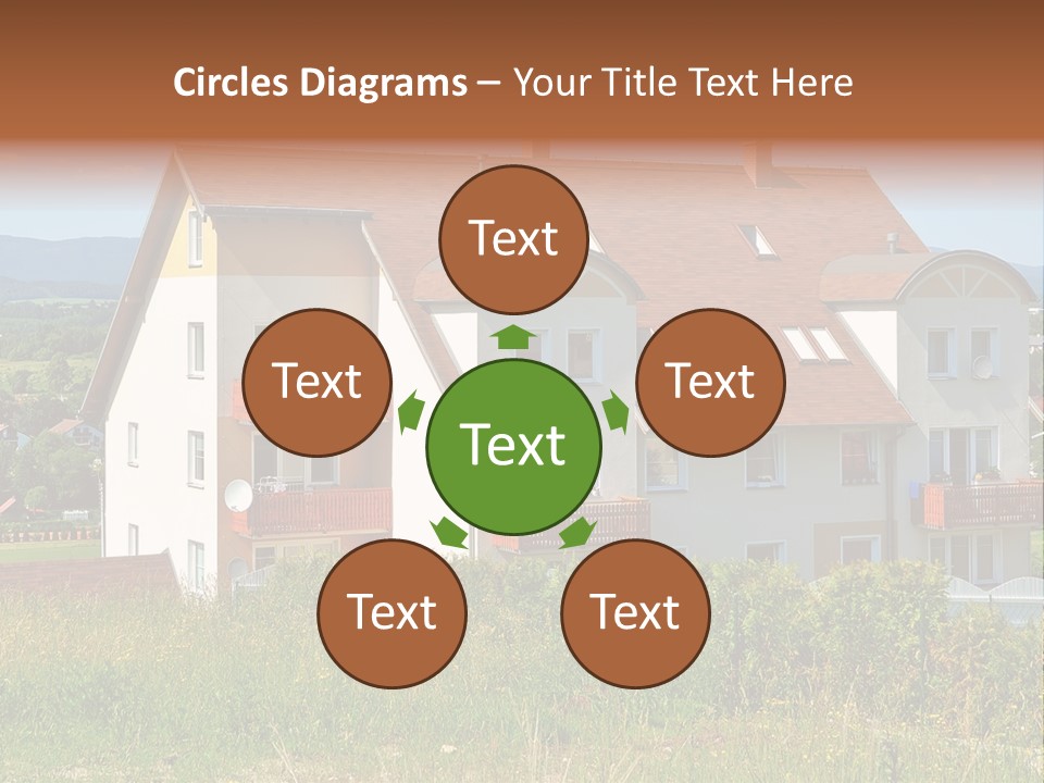 Portrait Mustache Boy PowerPoint Template