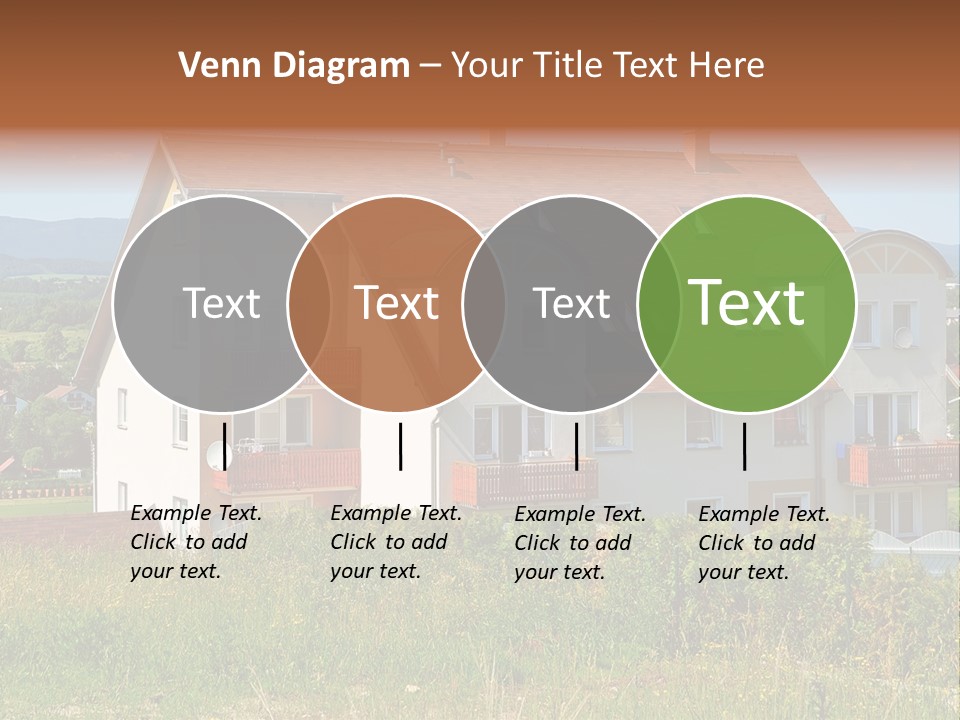 Portrait Mustache Boy PowerPoint Template