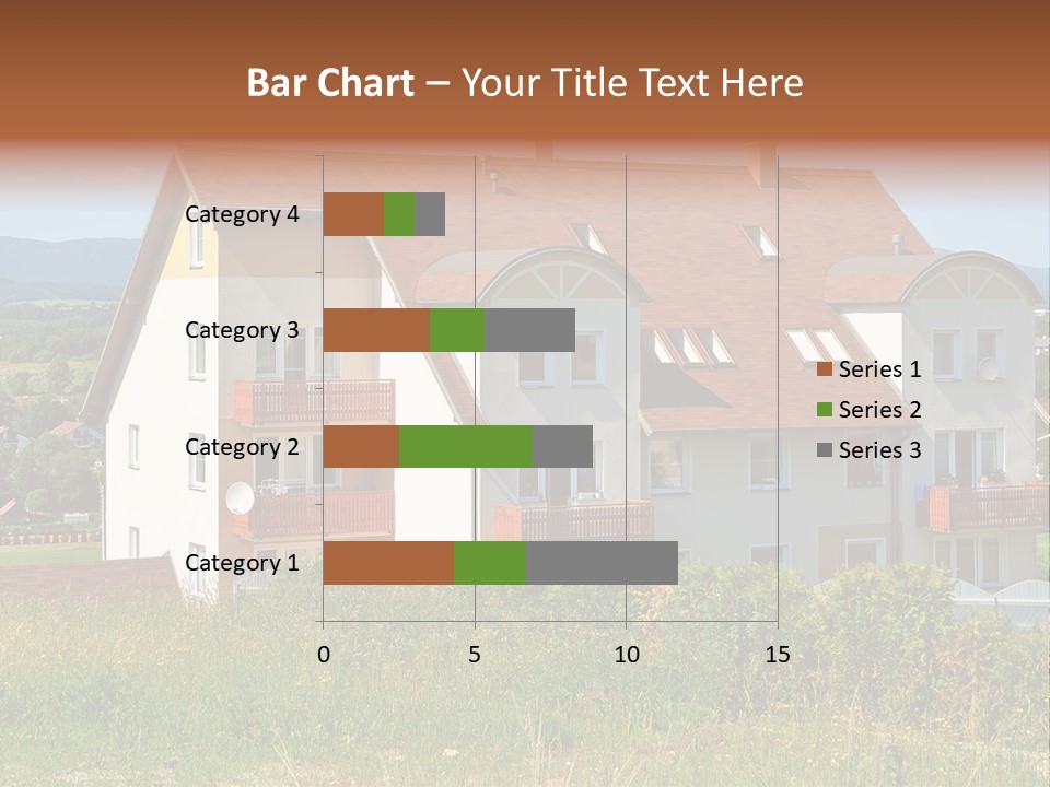 Portrait Mustache Boy PowerPoint Template