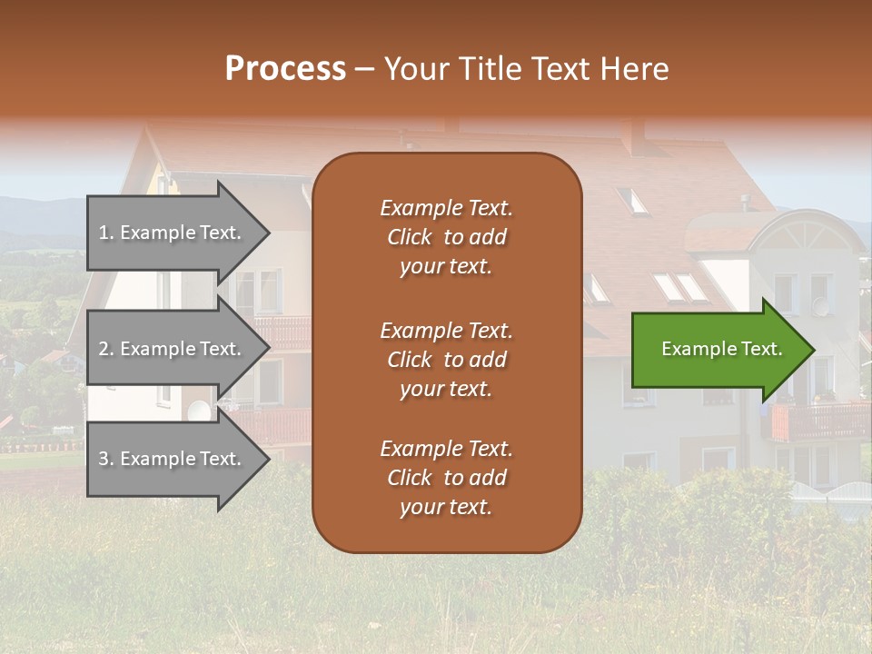 Portrait Mustache Boy PowerPoint Template