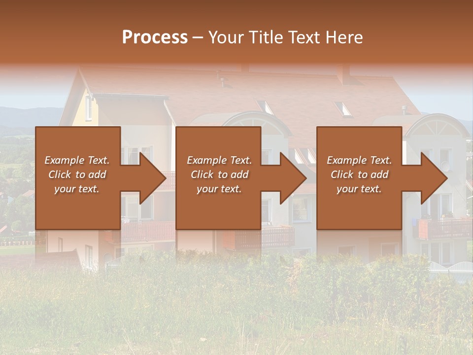 Portrait Mustache Boy PowerPoint Template