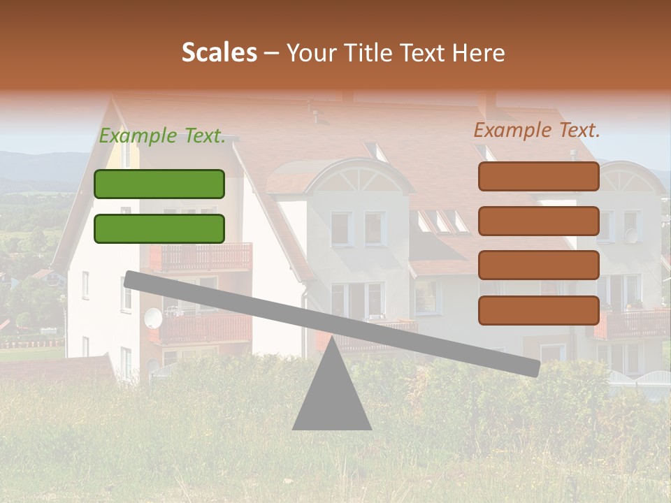 Portrait Mustache Boy PowerPoint Template