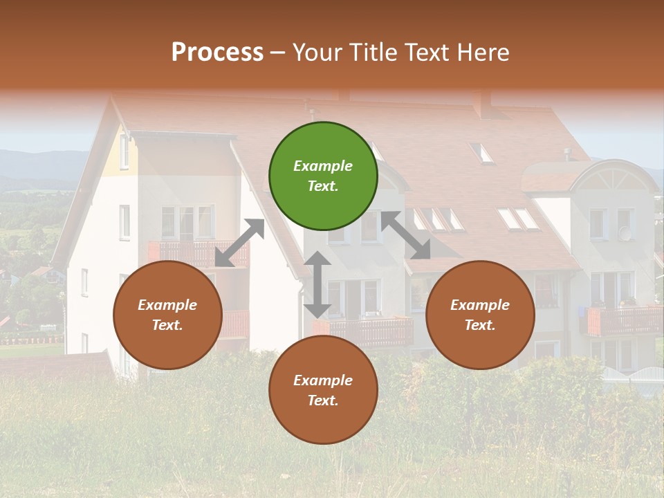 Portrait Mustache Boy PowerPoint Template