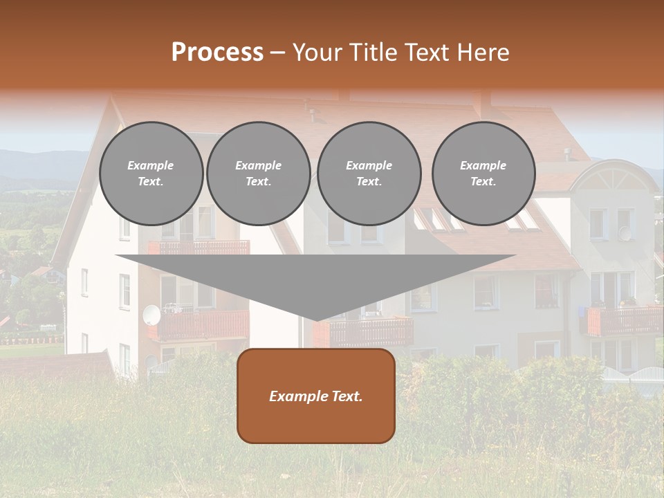 Portrait Mustache Boy PowerPoint Template