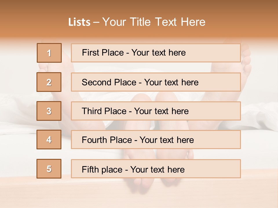 Prelude Bed Y PowerPoint Template